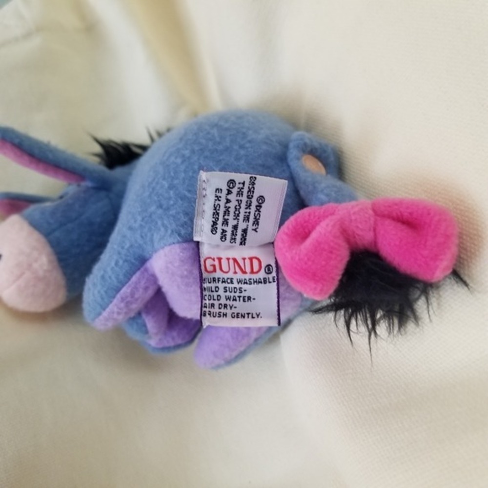 Eeyore Winnie The Pooh Plush Disney 100 Acre Collection 10" Toy GUND - Picture 6 of 7